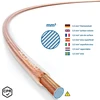 Deleycon 10m Garsiakalbių Kabelis 2x2.5mm² Cca, Skaidrus