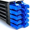 Deleycon 10x 0.5m Cat6 tinklo kabelių rinkinys, U-utp Rj45 Lan