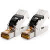 Deleycon 2x Rj45 Jungtis 10 Gbit/s Be Įrankių Lsa Tinklo Kabeliams