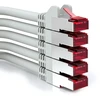 Deleycon 5 x 0,25 m Cat6 Patch kabelis S/ftp Pimf ekranavimas Cat-6 Rj45 tinklo kabelis Ethernet kabelis Lan Dsl jungiklis maršrutizatorius modemas prieigos taškas Patch Panels – pilkas