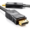 Deleycon Displayport į Hdmi kabelis, 1m, juodas