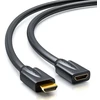 Deleycon hdmi prailginimo kabelis – suderinamas su hdmi 2.0 a/b/1.4 a – uhd/4 k/3d/1080p/2160p/arc didelis greitis su ethernet, 3 m