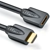 Deleycon hdmi prailginimo kabelis – suderinamas su hdmi 2.0 a/b/1.4 a – uhd/4 k/3d/1080p/2160p/arc didelis greitis su ethernet, 3 m