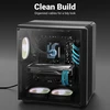 Deleycon maitinimo kabelio ilgintuvų rinkinys 6 dalys 30 cm vaizdo plokštės Pc kompiuterio pagrindinė plokštė Atx 24 kontaktų Eps 4+4 kontaktų Pci Express 6+2 kontaktų ir 6 kontaktų maitinimo kabelis nuo vyriško iki moteriško juodas mėlynas