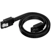 Deleycon Sata 3 kabelių rinkinys, 3 x 50 cm, 6 Gbit/s, juodas