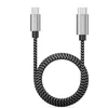 Deleycon Usb-c į Micro Usb kabelis, 1m, juodas