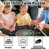 Dėlionės kilimėlis dėlionėms iki 1000 detalių, dėlionės kilimas, dėlionės kilimėlis iki 500/1000/1500 detalių, praktiškas priedas dėlionių laikymui ir transportavimui