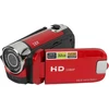 Denash vaizdo kameros įrašymo įrenginys Usb 16mp skaitmeninis fotoaparatas elektroninis užraktas 1/4" sriegio anga su papildoma šviesa kelionėms vestuvių fotografavimui (raudonas)