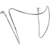Denmay šoninis dangčio laikiklis, skirtas Weber 47 cm ir 57 cm kepsninėms, anglinėms kepsninėms 18-1/2 colio ir 22,5 colio, One-touch, Performer, Bar-b-virdulys ir Master-touch kepsninių priedams