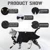 Dentrun katės smokingas, katės vestuvių apranga, katės apranga gimtadienio festivaliui, formalus katės šuniuko smokingo bandana su peteliškės kostiumu, šuns valentino apranga, cosplay katėms ir šuniukams