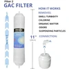 Depurtek 5 pakopų atvirkštinio osmoso membrana ir 4 filtrai 50 gpd tfc išankstinis/galinis filtras, suderinamas su genius compact osmoso geriamojo vandens čiaupu