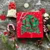 Derbway kalėdiniai kaspinai, 12 vnt., 12,7 cm dovanų kaspinai, dekoratyvinės juostelės, krepšelių puokštės floristams