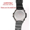 Dervos laikrodžio apyrankė Casio Ws220 Mcw100h vyrams, oranžinė-juoda