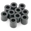Design61 10x tarpinės įvorės L 9 mm x skersmuo 10/5 mm M5 apvalus Hd polietilenas