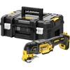 Dewalt 18 v osciliuojantis akumuliatorinis daugiafunkcis įrankis dcs356nt (bazinis modelis), bešepetėlinis, su gylio ir šoniniu ribotuvu, led lempute, su tstak dėže ii, be akumuliatoriaus ir įkroviklio, juodas/geltonas