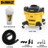 Dewalt Dxvcs002 cikloninis dulkių siurblio filtras, skirtas miltelių dulkių surinktuvui, cikloninis separatorius, ištraukimo dirbtuvės su 23 l dulkių talpa