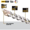 Dewalt Sds-max Elite Plaktinis Grąžtas, 42mm x 570mm