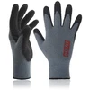 Dex Fit lengvi darbo pirštinės Fn330, 3d komforto galios sukibimas, plonos, lanksčios, tamprios nailono, spandekso, patvarios, vandens pagrindo, nitrilo putos, skalbiamos mašinoje, pilkos, Fn 330