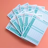 Diamandi Geriausias Žaidimas Blokinis Kauliukų Žaidimas Laimėjimo Lapas Kauliukų Padėklas Kauliukų Žaidimams - Dydis A5 21 x 14.5 cm - 10 x 50 Lapų - Tvirtas Popierius 80 g/m²