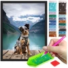 Diamond painting mozaika su rėmeliu