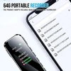 Dictaphone Mini 64 Gb, diktofonas, skaitmeninis balso įrašymo įrenginys su triukšmo mažinimu, skaitmeninis balso įrašymo įrenginys su atkūrimu konferencijoms, kursams