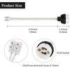 Dicuno gu10 lizdas su 15 cm maitinimo kabeliu ir antgaliais, keraminis pagrindas, vde, ugnies apsaugos renovacijos lizdas, 0,75 mm² kabelis, 300 w 250 v, atsparus karščiui iki 600 °c, 10 vnt.