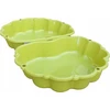 DIDELĖ SMĖLIO DĖŽĖ DVIGUBAS Plaukimo baseinas KEVALAS uždara 2 DALYS 156x95 MOCHTOYS