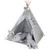 Didibaby tipi teepee palapinė su pagalvėlėmis gyvūnais + širdis