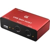 Digitallife autonominis Usb Midi host tiltelio įrenginys - 1 įėjimas/1 išėjimas 5-pin Din Midi sąsajos, Led ekranas, metalinis, raudonas (nereikalauja kompiuterio)
