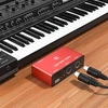 Digitallife autonominis Usb Midi host tiltelio įrenginys - 1 įėjimas/1 išėjimas 5-pin Din Midi sąsajos, Led ekranas, metalinis, raudonas (nereikalauja kompiuterio)