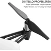Dilwe Tello sraigtasparnis, greito atjungimo - aukščiausios kokybės anglies pluoštas - dronų sraigtų rinkinys, skirtas Tello dronui, 2 poros/rinkinys (juodas)