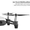 Dilwe Tello sraigtasparnis, greito atjungimo - aukščiausios kokybės anglies pluoštas - dronų sraigtų rinkinys, skirtas Tello dronui, 2 poros/rinkinys (juodas)