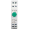 Din bėgelio mygtukas jp9 ip20 6a ac230v 2no 2nc įjungimo išjungimo mygtukas magnetinio starterio kontaktoriaus grandinės valdymui (žalias)
