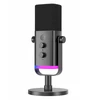 Dinaminis studijinis mikrofonas Fifine Am8 Ampligame Usb/xlr Rgb gaming Pnp