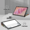 Dingguagua dėklas, suderinamas su Lenovo Tab Plus 11.5 colių 2024 Tb351fu, itin plonas apsauginis dėklas su stovo funkcija, grafiti