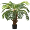 Dirbtinis paprastasis cikas su vazonu, žalias, 90 cm