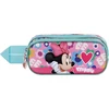 Disney unisex vaikiškas 3d dvigubas penalas širdelė 6450 rožinis, vienas dydis, rožinis, 3d dvigubas penalas širdelė