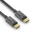 Displayport 1.4 kabelis 1.8m, 8k 60hz, juodas