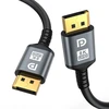 Displayport 2.1 kabelis 10m, 16k@60hz, 8k@120hz, 40gbps