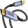 Displayport į Hdmi 2.1 Kabelis 8k 60hz, 4k 144hz, Hdr, Vrr