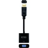 Displayport į Svga adapteris, 15cm, juodas