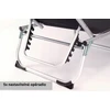 Divero gultas, antracito spalvos, 187x57x30cm, sulankstomas stogelis
