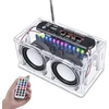 Kompiuterio kolonėlės Diy Bluetooth Garsiakalbis su Fm Radijo Rinkinys ir Nuotolinio Valdymo Pulteliu
