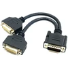Dms-59 į 2x Dvi 24+5 adapterio kabelis