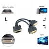 Dms-59 į 2x Dvi adapterio kabelis