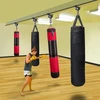 Dolibest 9,4–17 cm bokso kriaušės pakabinimo įranga, sunkiasvoris strypas, pakabinimo spaustuko laikiklio rinkinys, skirtas naudoti patalpose ir lauke, bokso muay thai treniruotėms, iki 408 kg