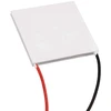Dollatek Tec1-12705 40 x 40 mm termoelektrinis aušintuvas peltier aušinimo plokštė termoelektrinis aušintuvas peltier aušinimo plokštė heatsink priedų modulis, 2 vnt.