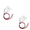 Dollatek Tec1-12705 40 x 40 mm termoelektrinis aušintuvas peltier aušinimo plokštė termoelektrinis aušintuvas peltier aušinimo plokštė heatsink priedų modulis, 2 vnt.