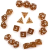 Dollatek Žaidimų Kauliukų Rinkinys: 21 Vnt. D20, D12, D10, D8, D6, D4