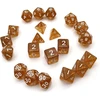 Dollatek Žaidimų Kauliukų Rinkinys: 21 Vnt. D20, D12, D10, D8, D6, D4